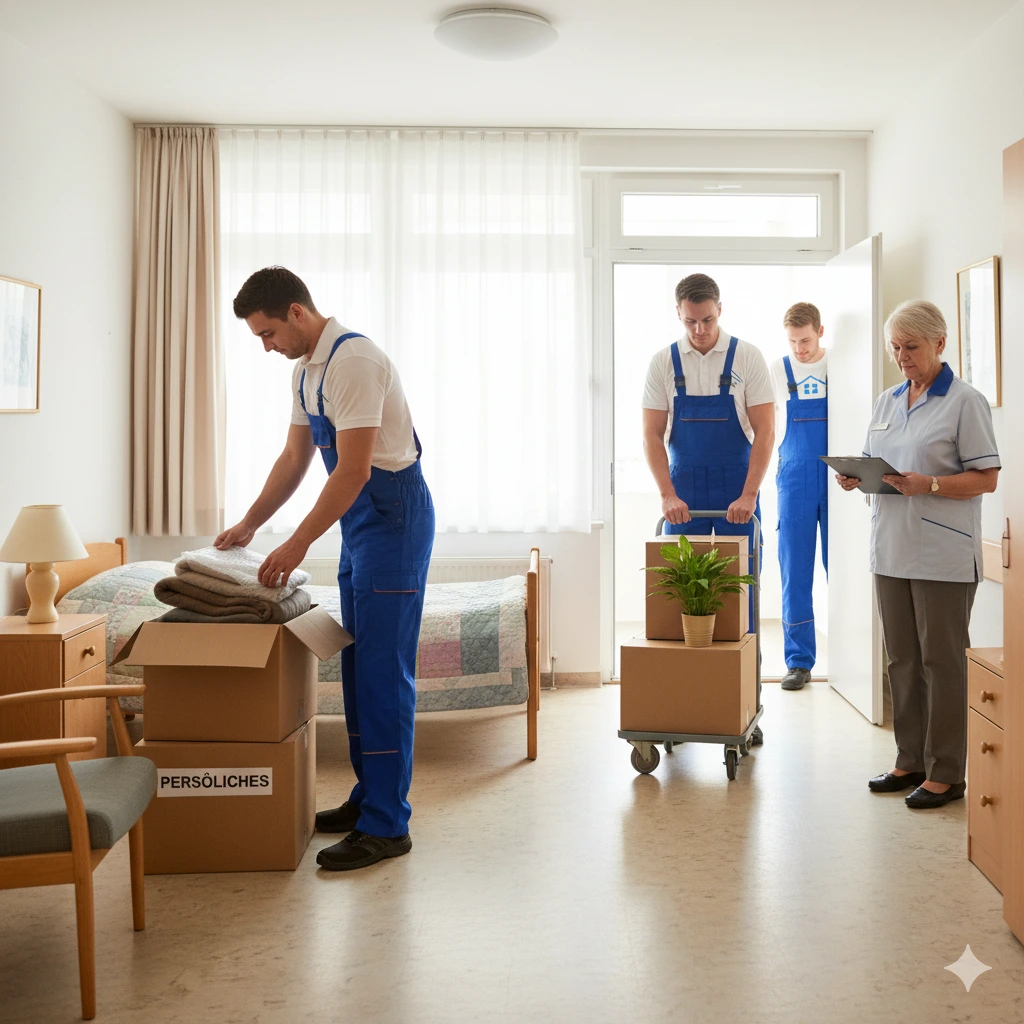Spezialist für Altersheim: Räumung, Entsorgung & Reinigung mit Abnahmegarantie. Minimieren Sie Leerstand & sichern Sie Compliance.